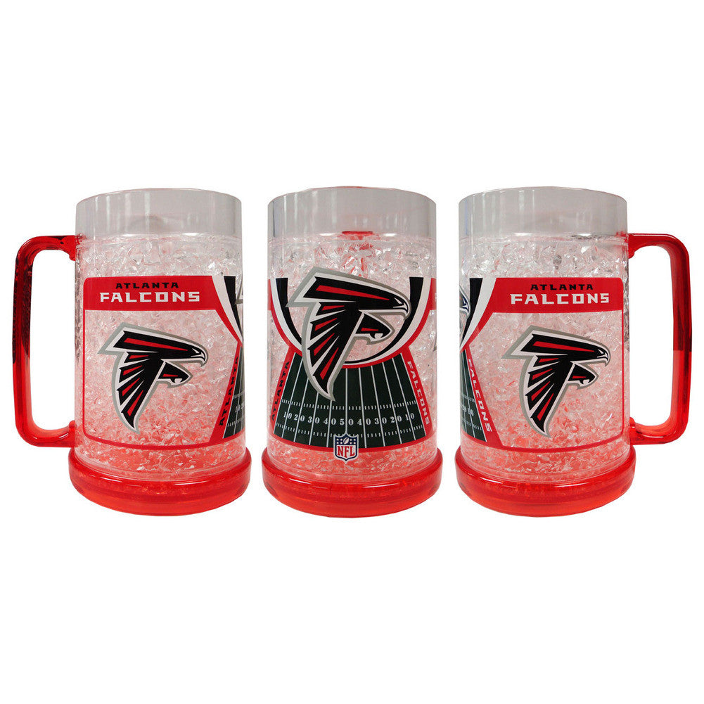 16oz Crystal Freezer Mug Nfl - Atlanta Falcons
