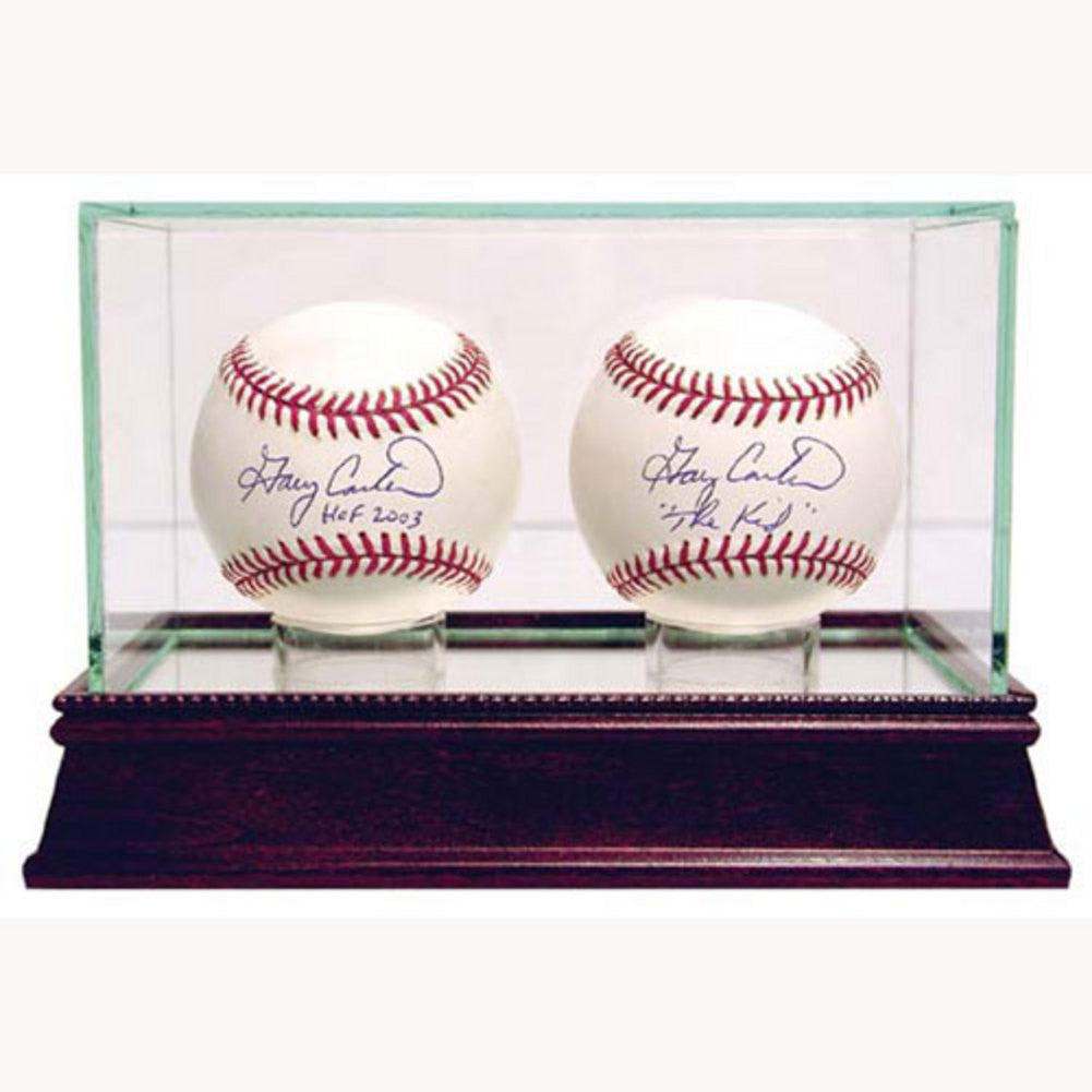 Steiner Double Balll Glass Baseball Display