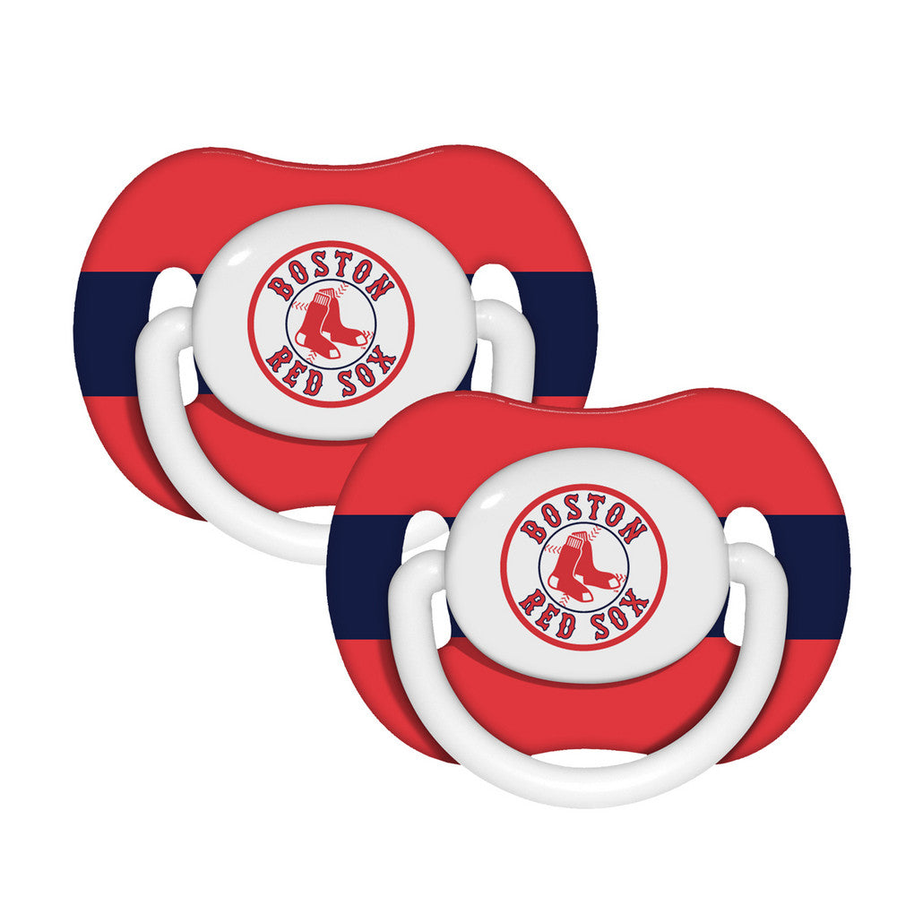 2-pack Pacifiers - Boston Red Sox