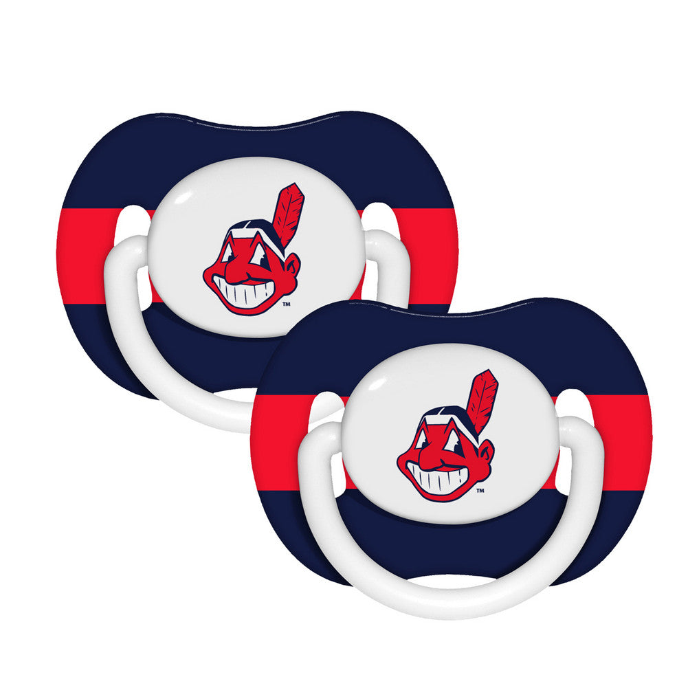 2-pack Pacifiers - Cleveland Indians