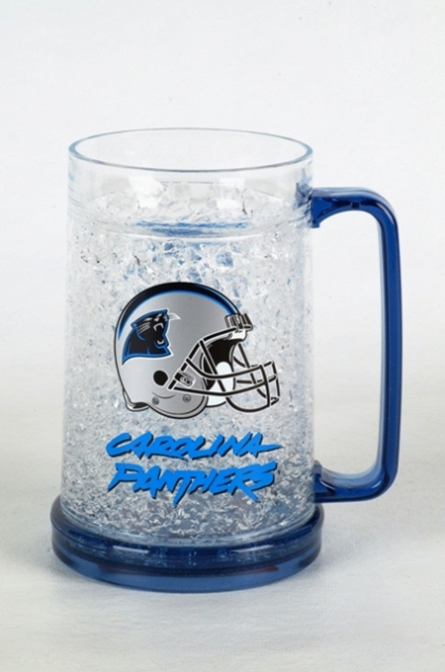16oz Crystal Freezer Mug Nfl - Carolina Panthers