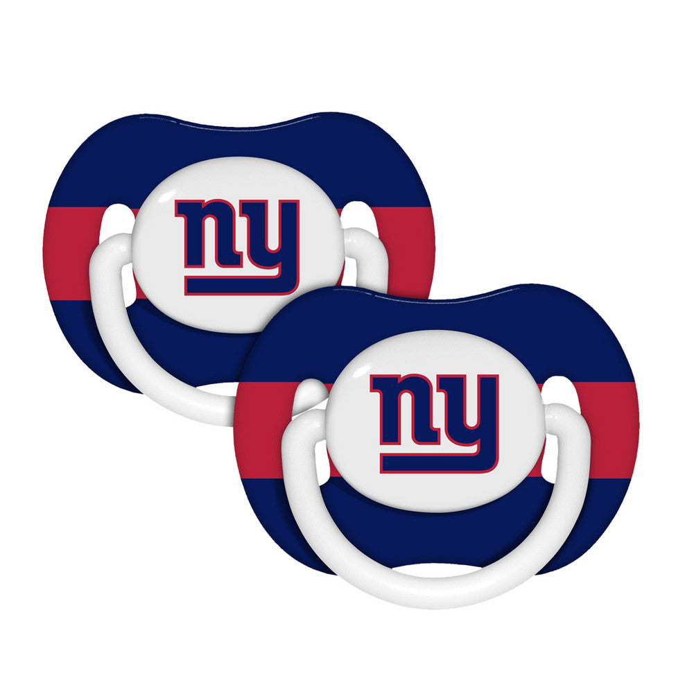 Baby Fanatic Baby Pacifiers 2-pack - New York Giants