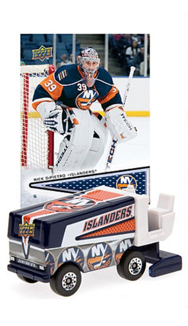 2008/9 Nhl Zamboni - New York Islanders With Rick Dipietro Trading Card