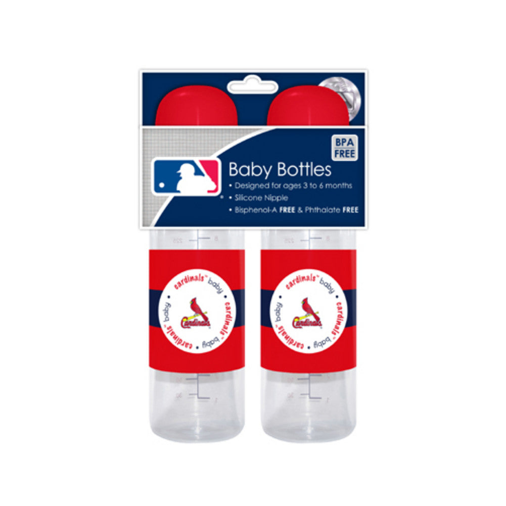 2-pack Of Baby Bottles - St. Louis Cardinals