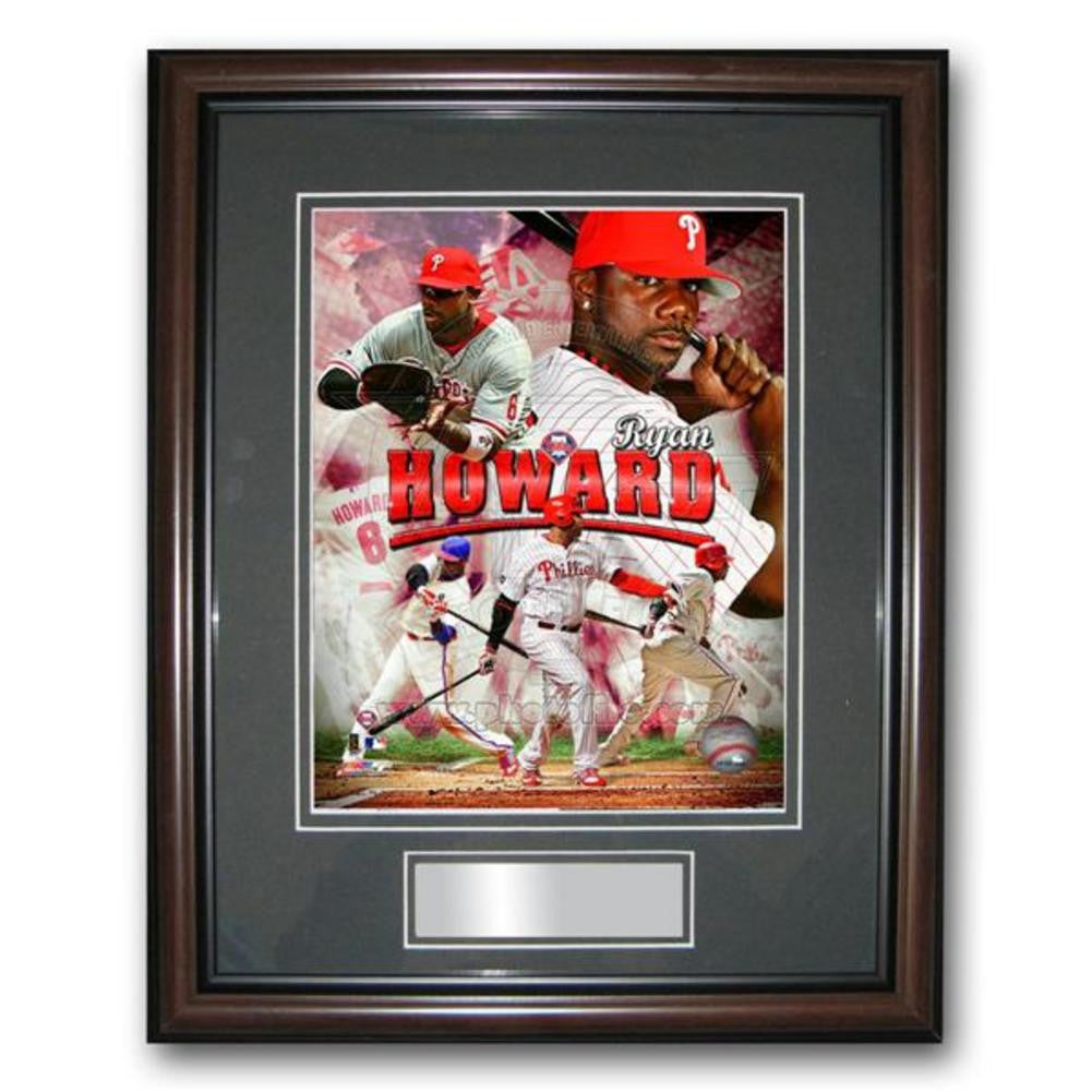 Treehugger 11x14 Unsigned Framed Photo - Philadelphia Phillies Ryan Howard