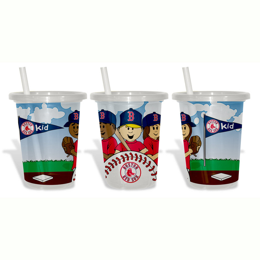 Baby Fanatic Sip N Go 3 Pack Of Cups - Boston Red Sox