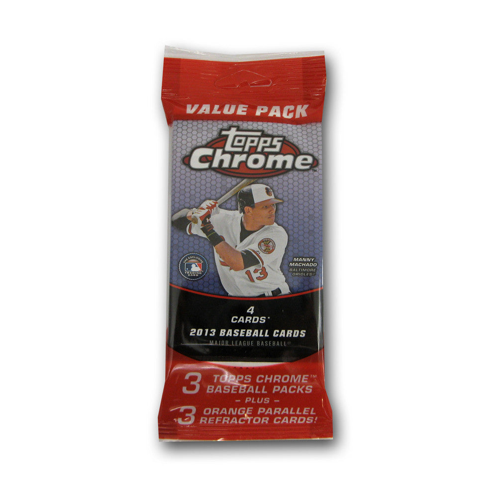 2013 Topps Chrome Individual Value Pack