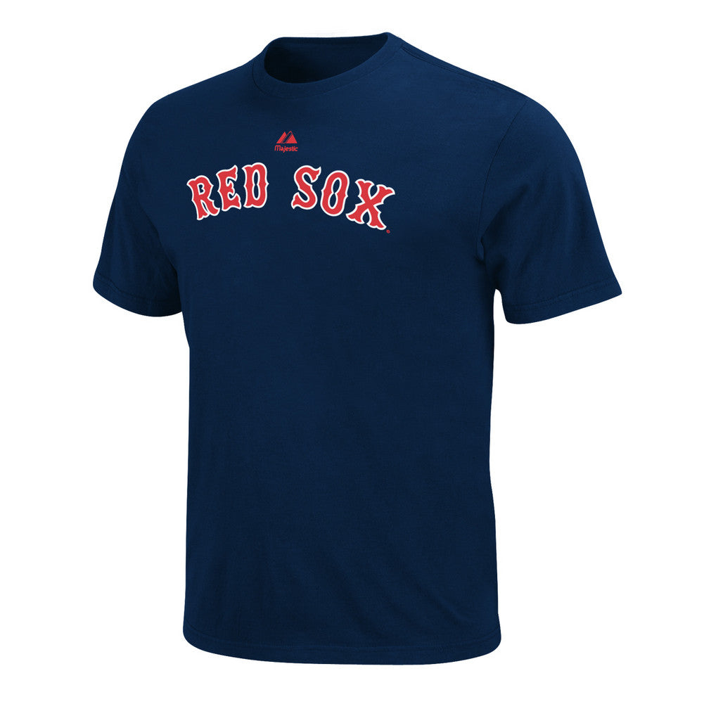 Mlb Official Wordmark T-shirt Boston Redsox - Medium
