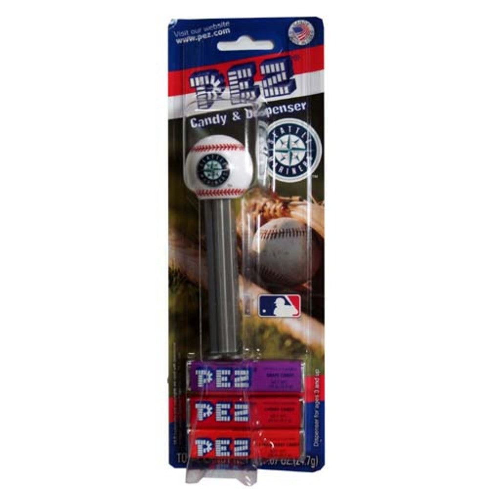 Pez Candy Dispenser 12ct - Seattle Mariners