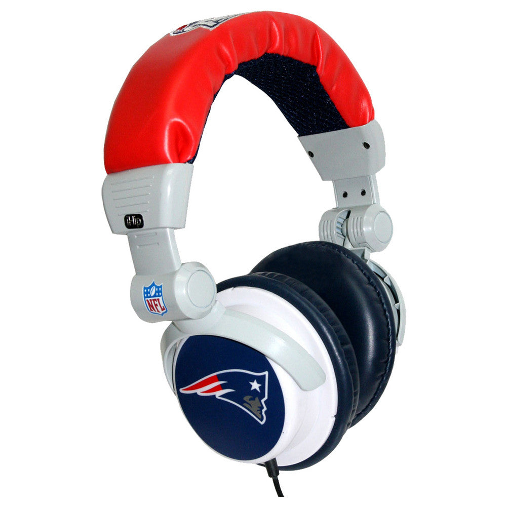 Nfl Team Ihip Logo Dj Headphone - New England Patriots