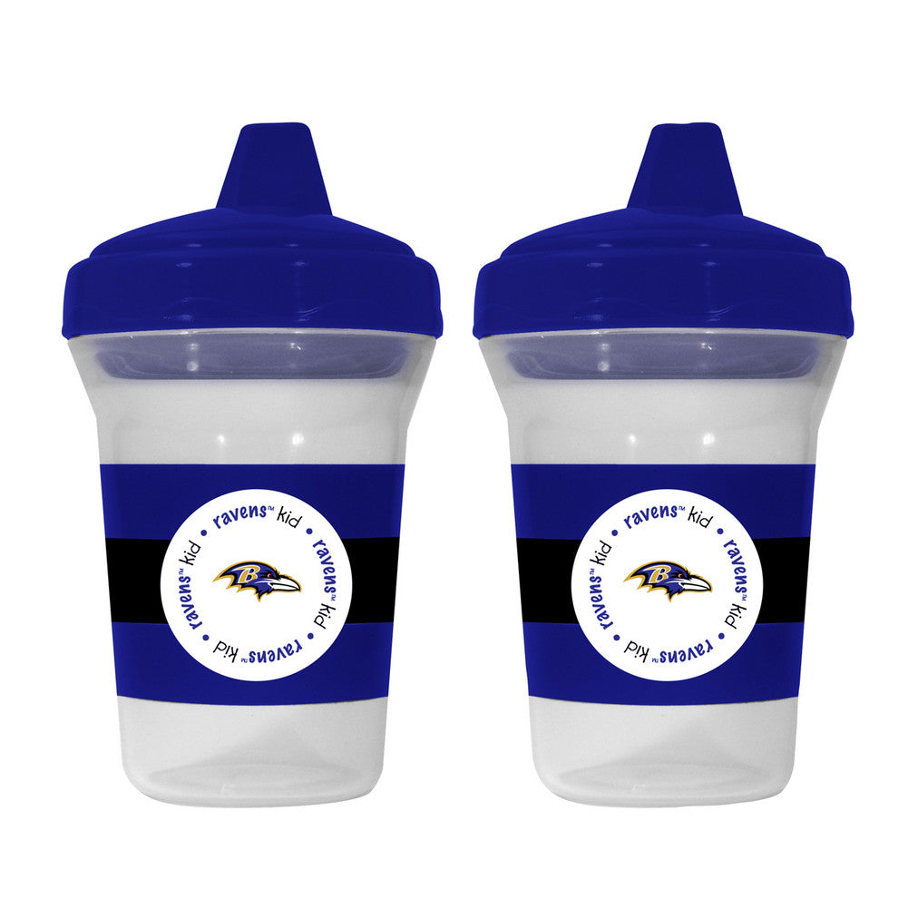 Baby Fanatic 2-pack Sippy Cups - Baltimore Ravens