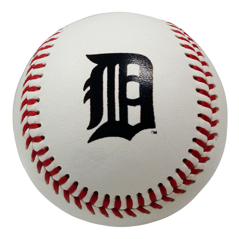 Blank Leather Mlb Team Logo Baseballs - Detroit Tigers
