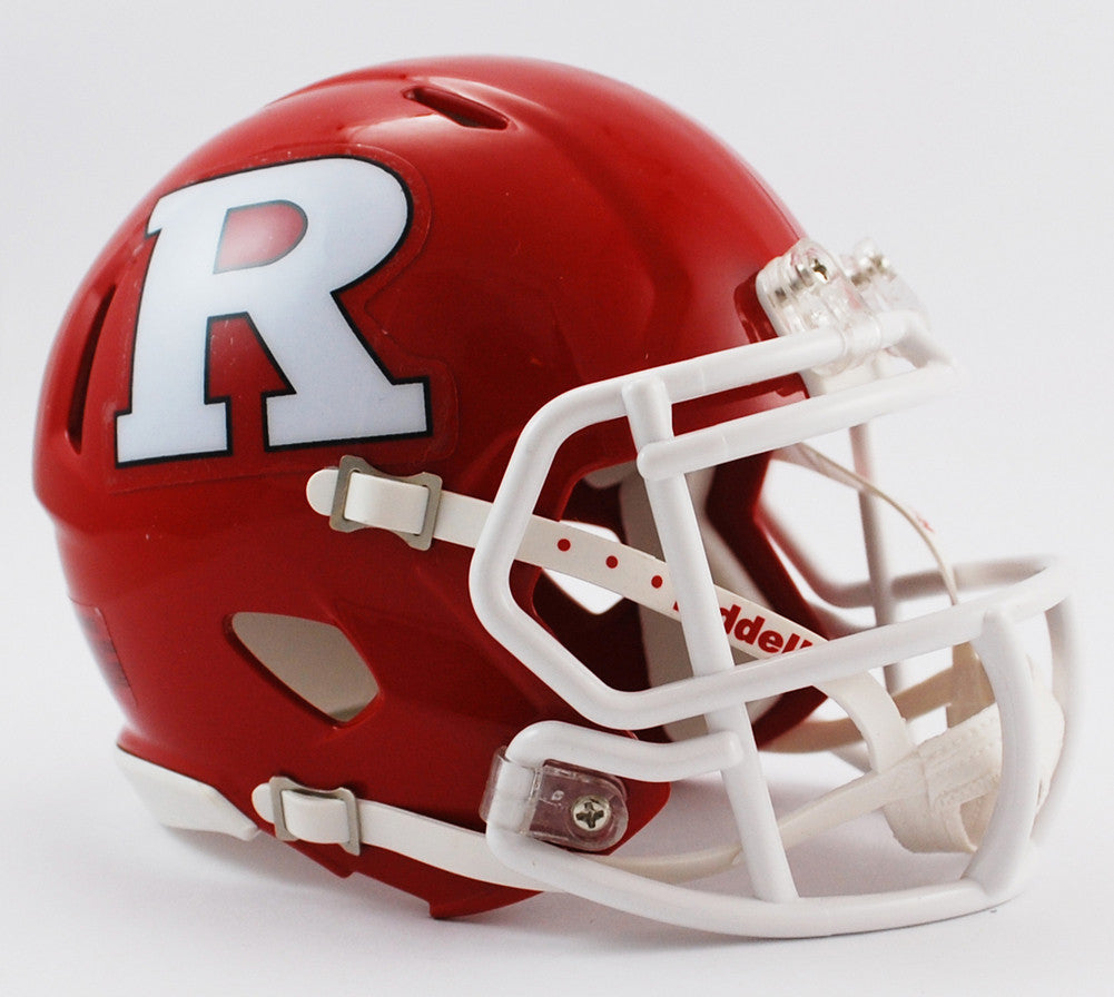 Riddell Miniature Ncaa Speed Helmet Rutgers