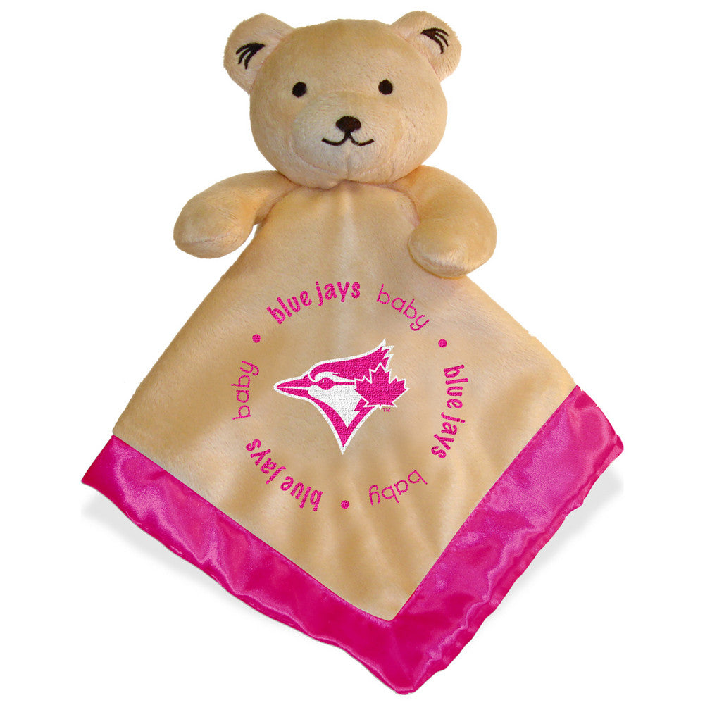Baby Fanatic Pink Trimmed Snuggle Bear