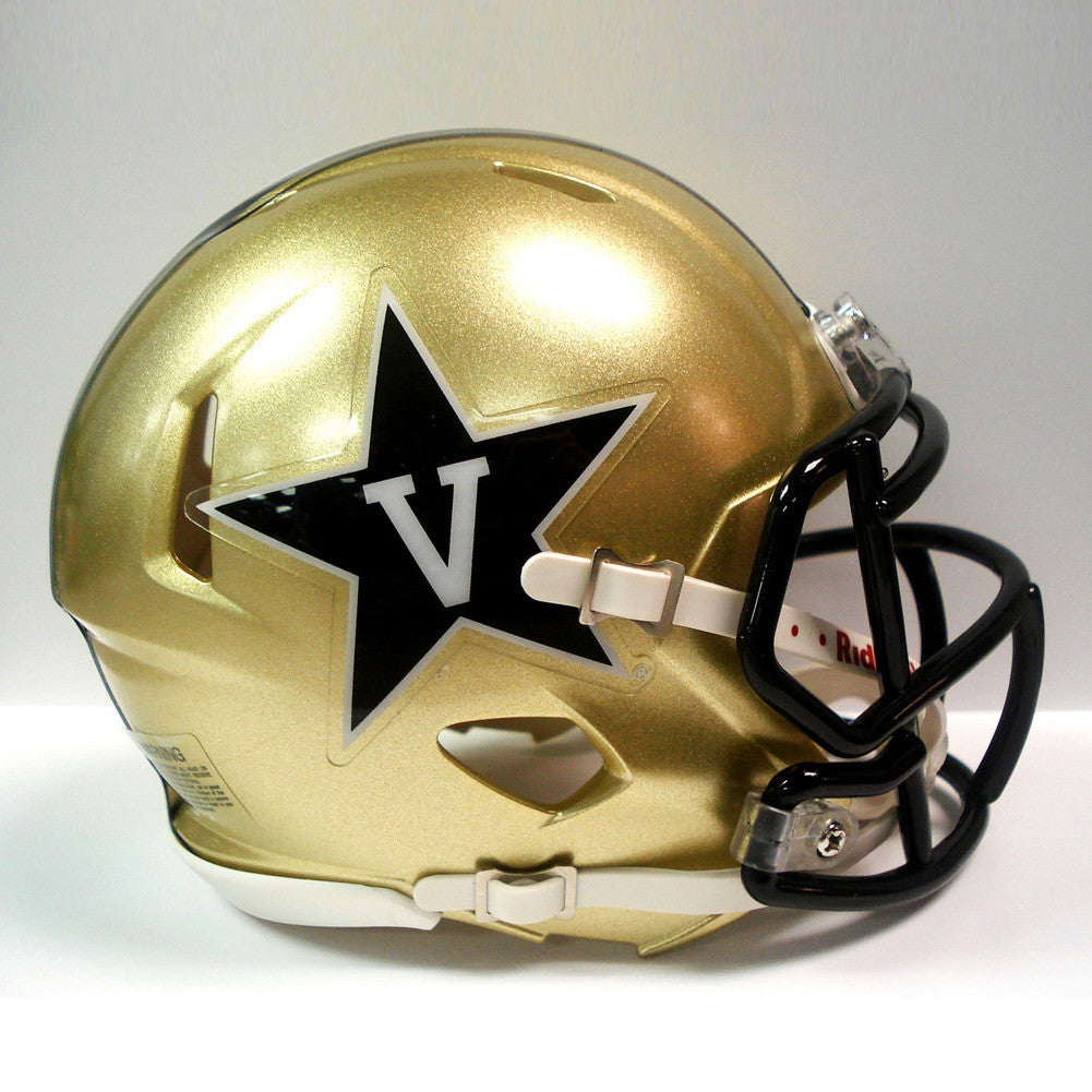 Riddell Miniature Ncaa Speed Helmet Vanderbilt