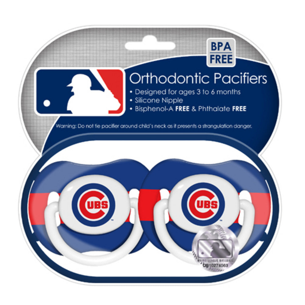 2-pack Pacifiers - Chicago Cubs