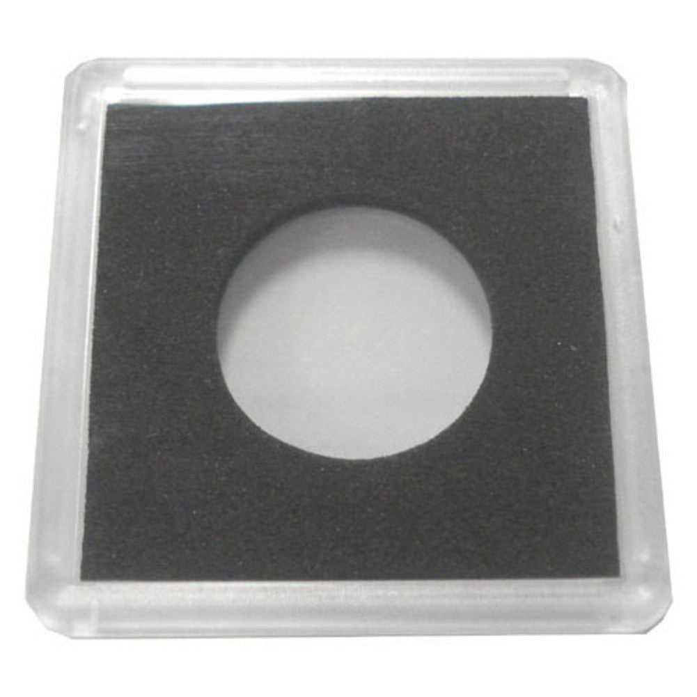 2x2 Plastic Coin Holder With Black Insert - Quarter (25 Holders)