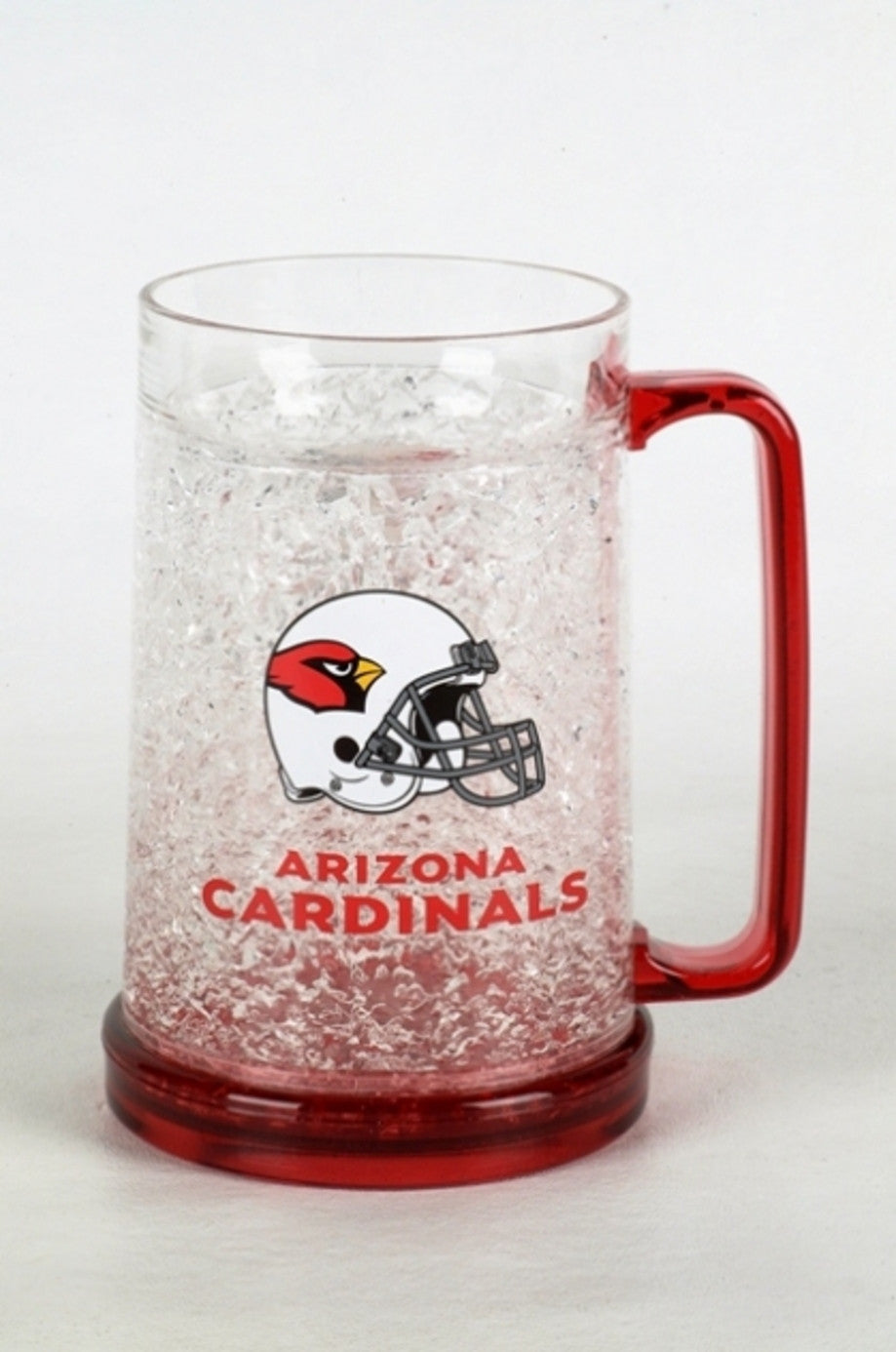 16oz Crystal Freezer Mug Nfl - Arizona Cardinals