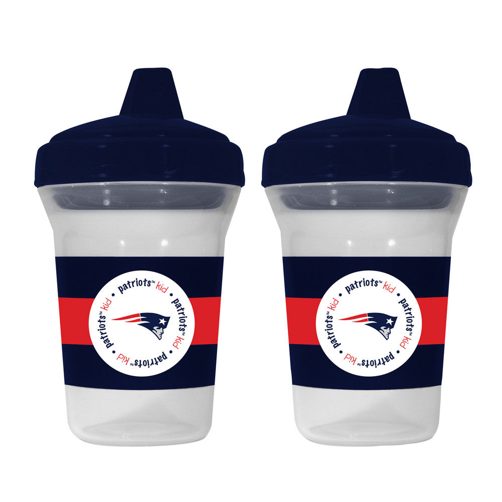 Baby Fanatic 2-pack Sippy Cups - New England Patriots