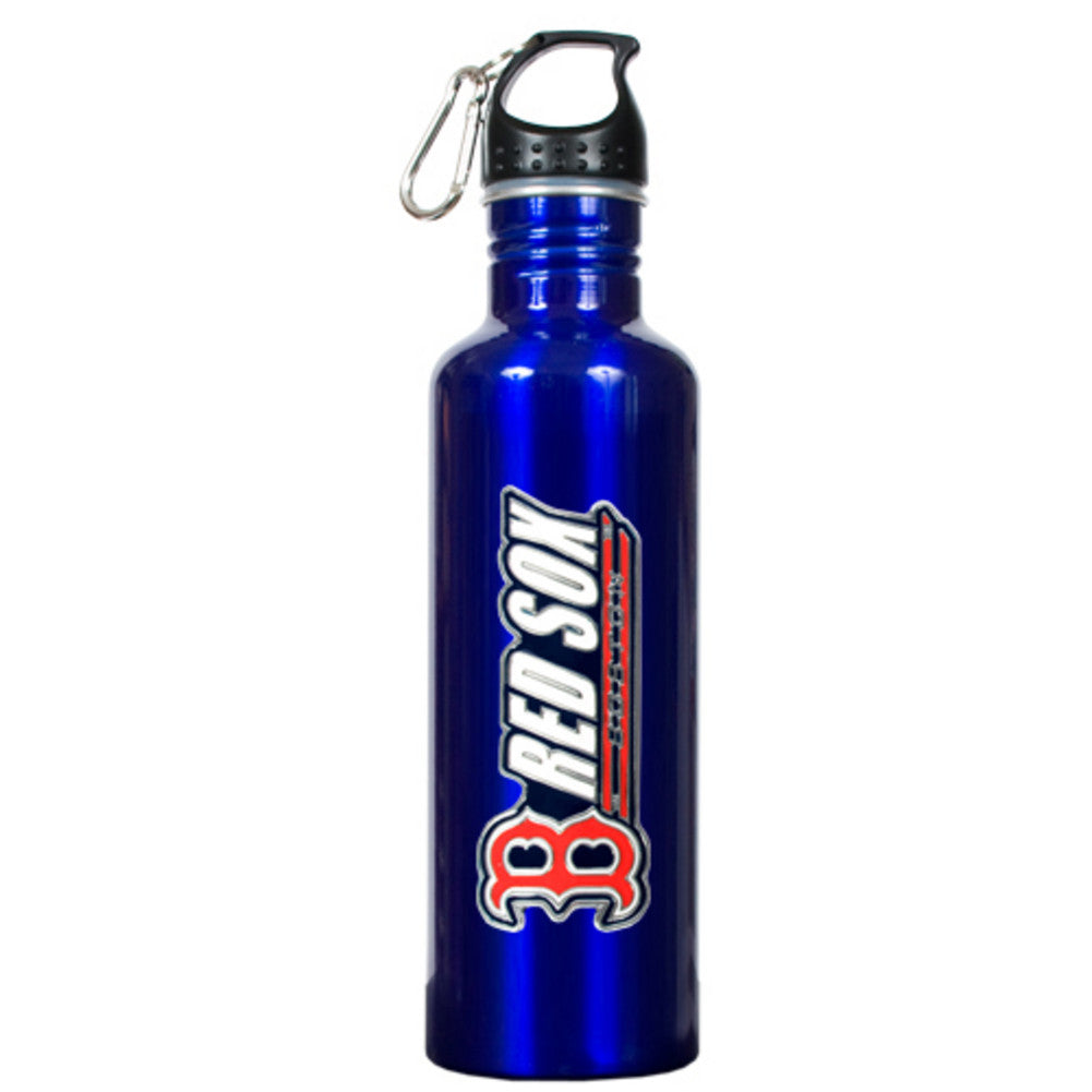 Stainless Steel Water Bottle - Boston Red Sox Blue