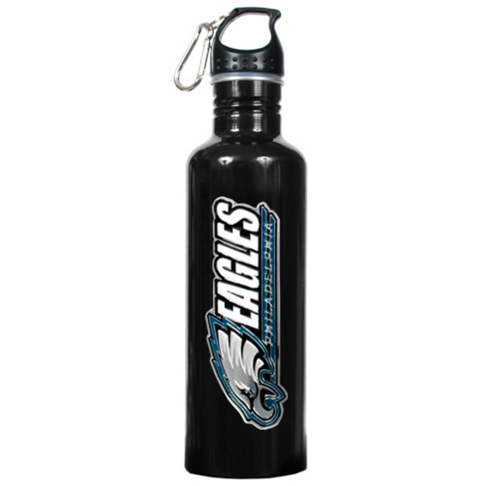 Stainless Steel Water Bottle - Philadelphia Eagles Black