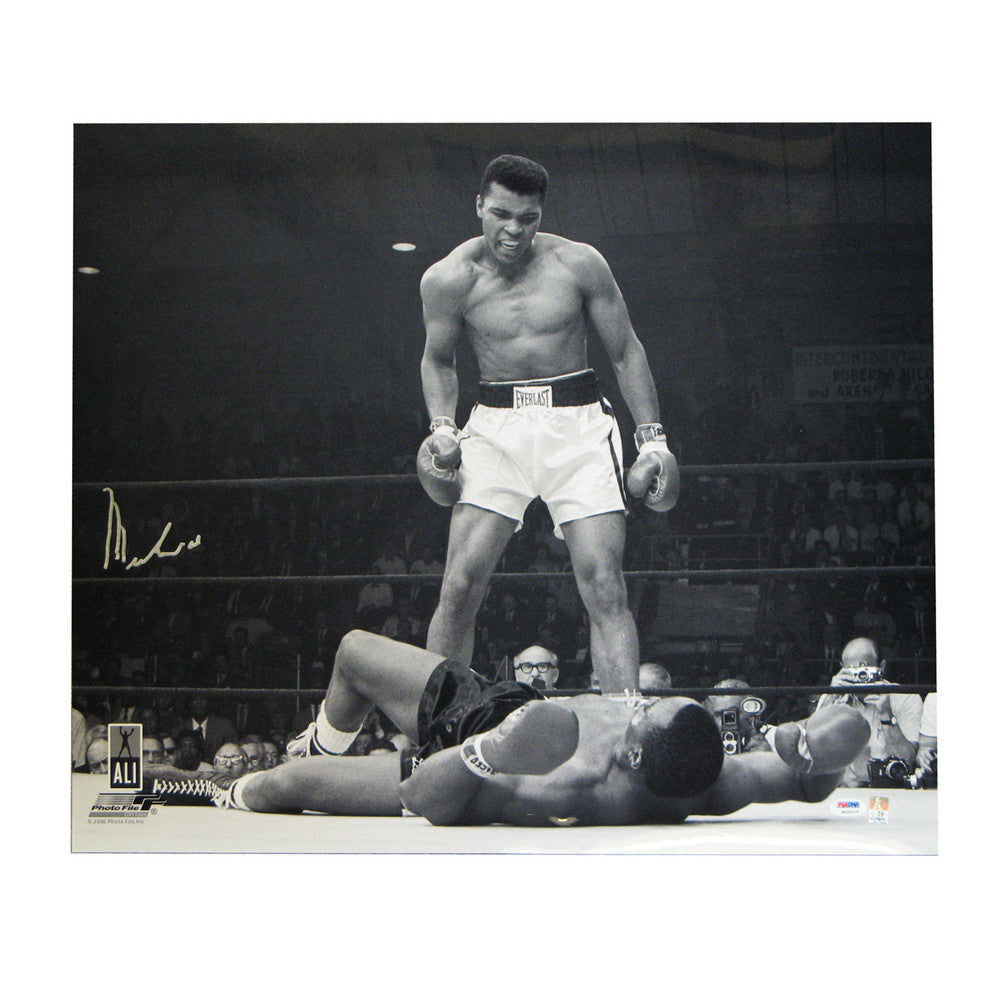 Autographed Muhammad Ali 20x24 Unframed Photo