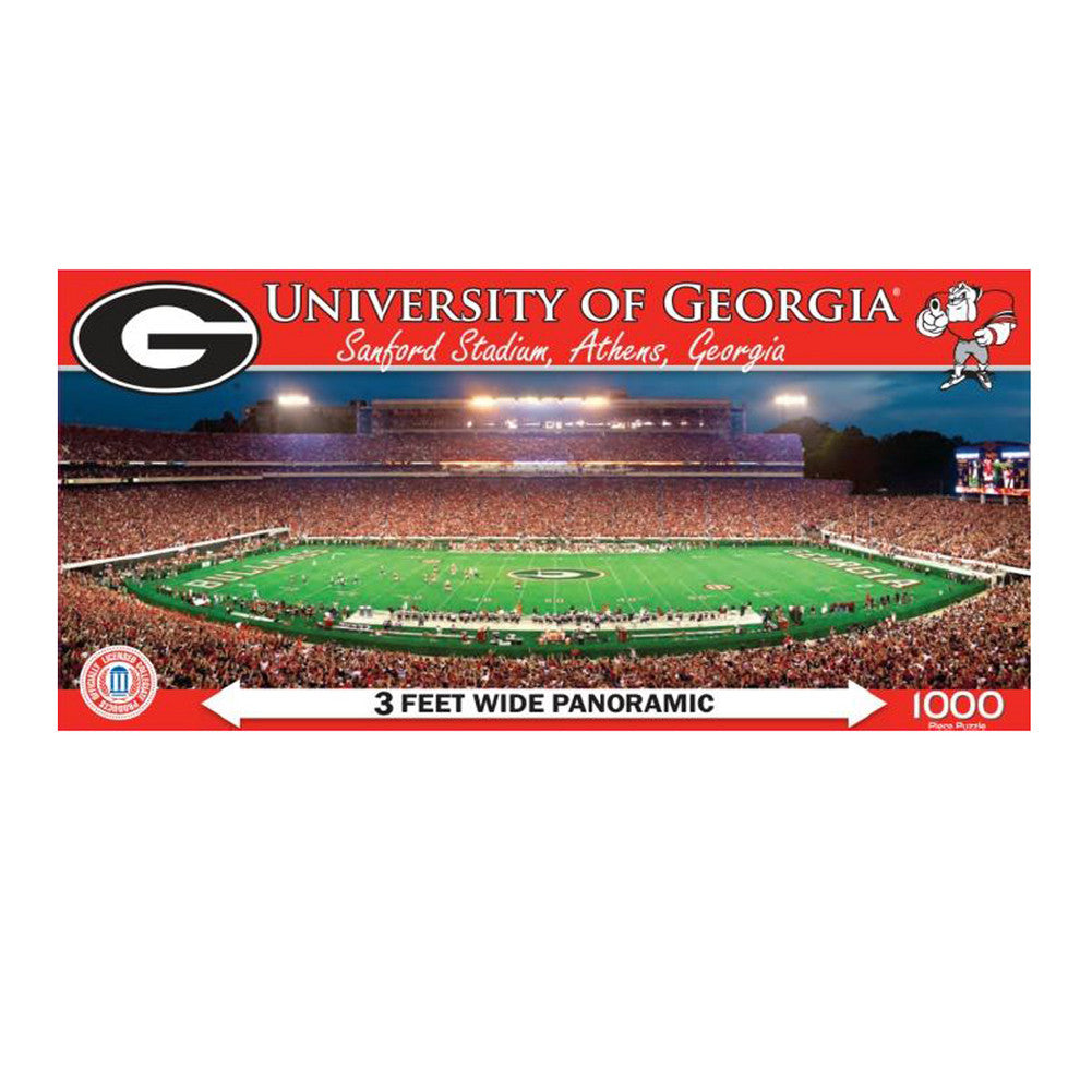 1000 Pc Stadium Puzzle- Georgia Bulldogs