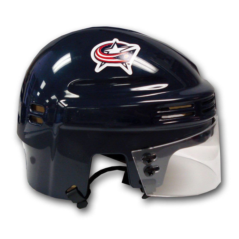 Official Nhl Licensed Mini Player Helmets - Columbus Blue Jackets