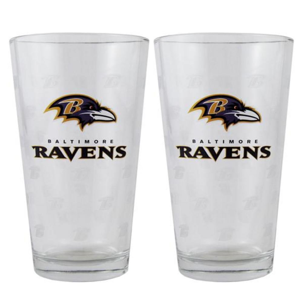 Boelter Pint Glass 2-pack - Baltimore Ravens