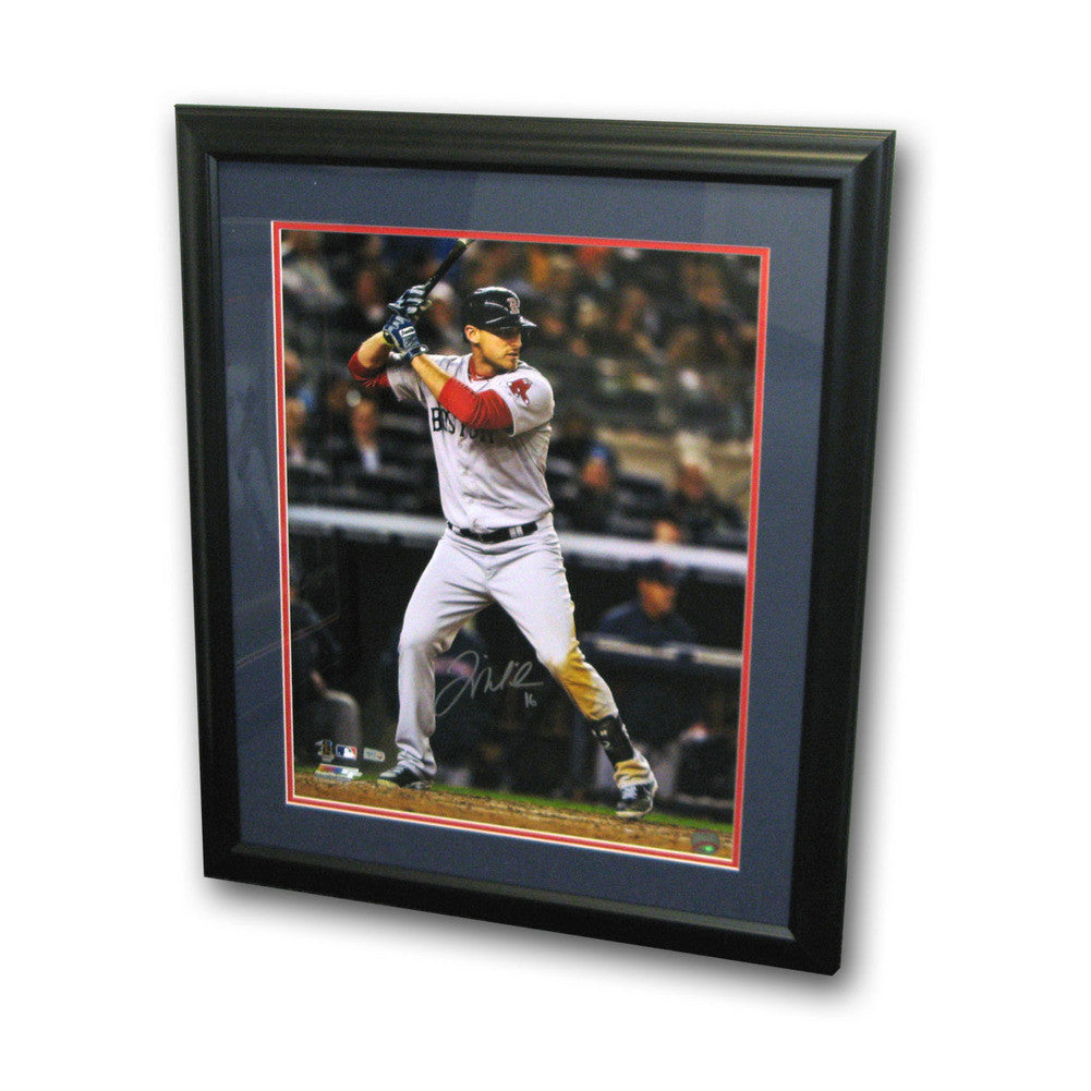 Autographed Will Middlebrooks 16-by-20 Inch Framed Batting Photo