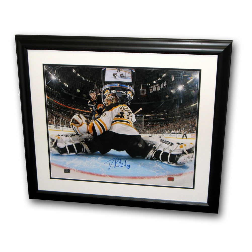 Tuukka Rask Autographed 16x20 Unframed Photograph - From Behind