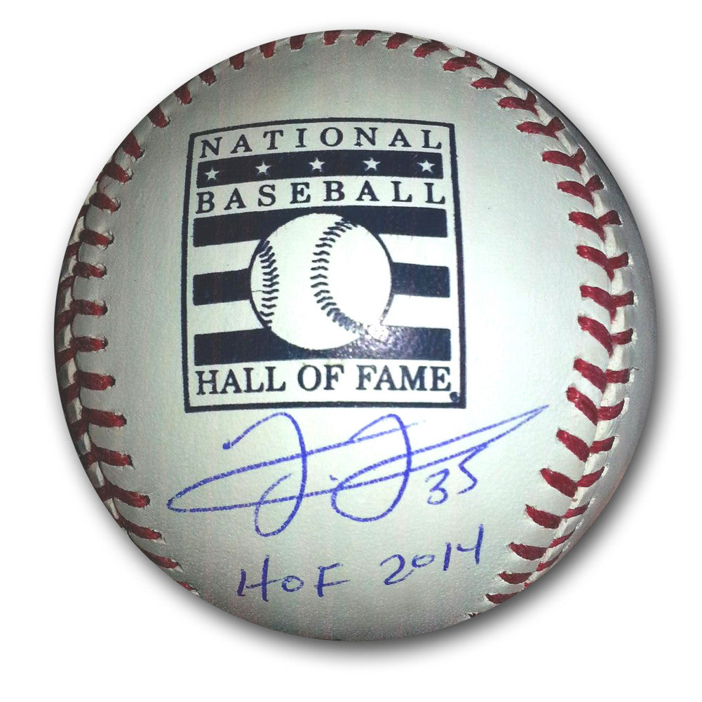 Autographed Frank Thomas Hall Of Fame Logo Baseball Inscribed "hof 14"