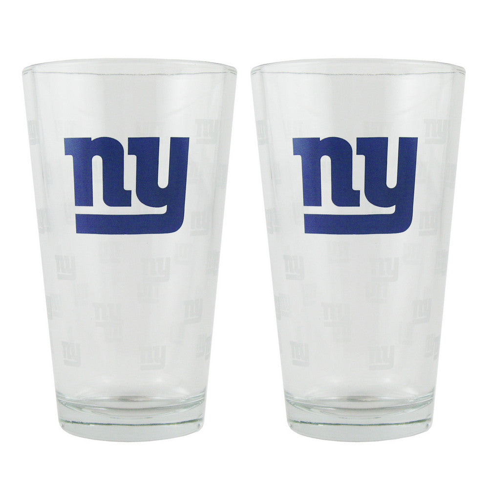 Boelter Pint Glass 2-pack - New York Giants