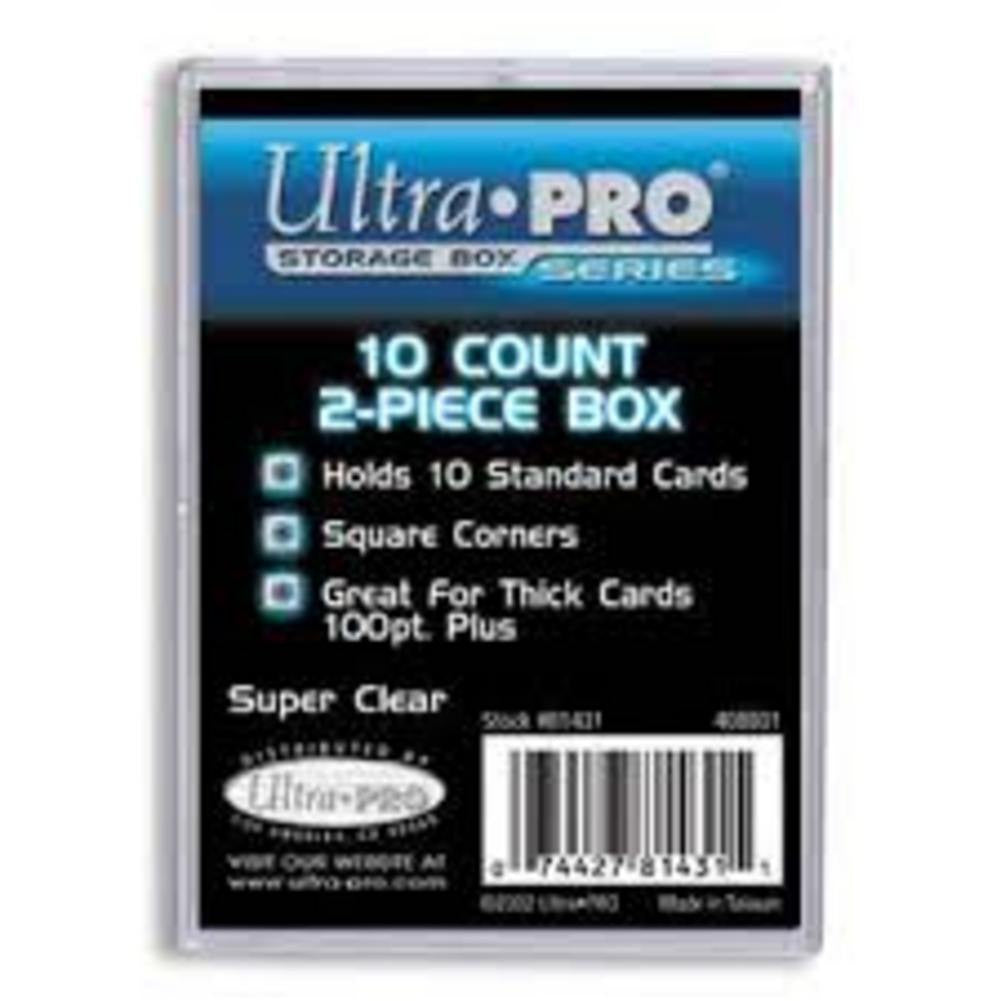 Ultra Pro 10ct Plastic Box