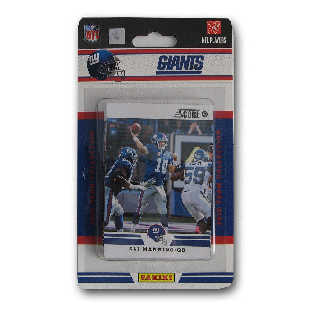 2012 Score Nfl Team Set - New York Giants