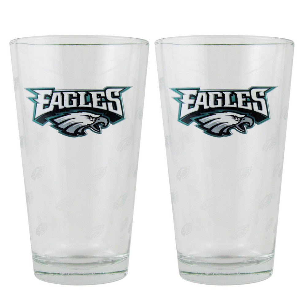 Boelter Pint Glass 2-pack - Philadelphia Eagles