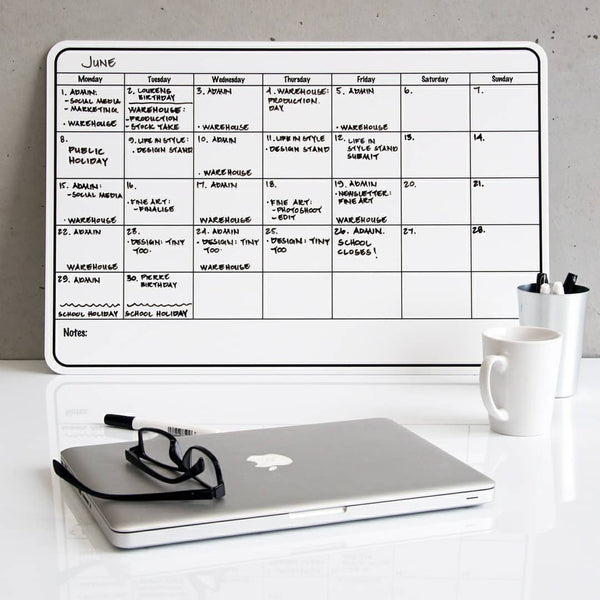 Monthly Wall Planner 