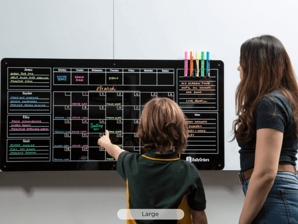 Daily Orders Command Centre Wall Planner