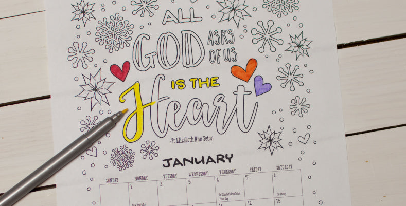 Free 2018 Printable Calendar for girls with inspirational quotes 