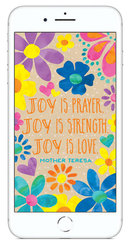 Joy tablet and phone wallpaper - free download