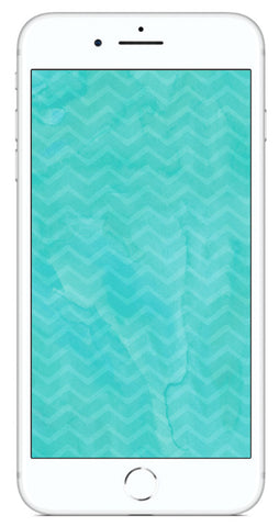 Teal Chevron - Free Download Wallpaper for phone or tablet