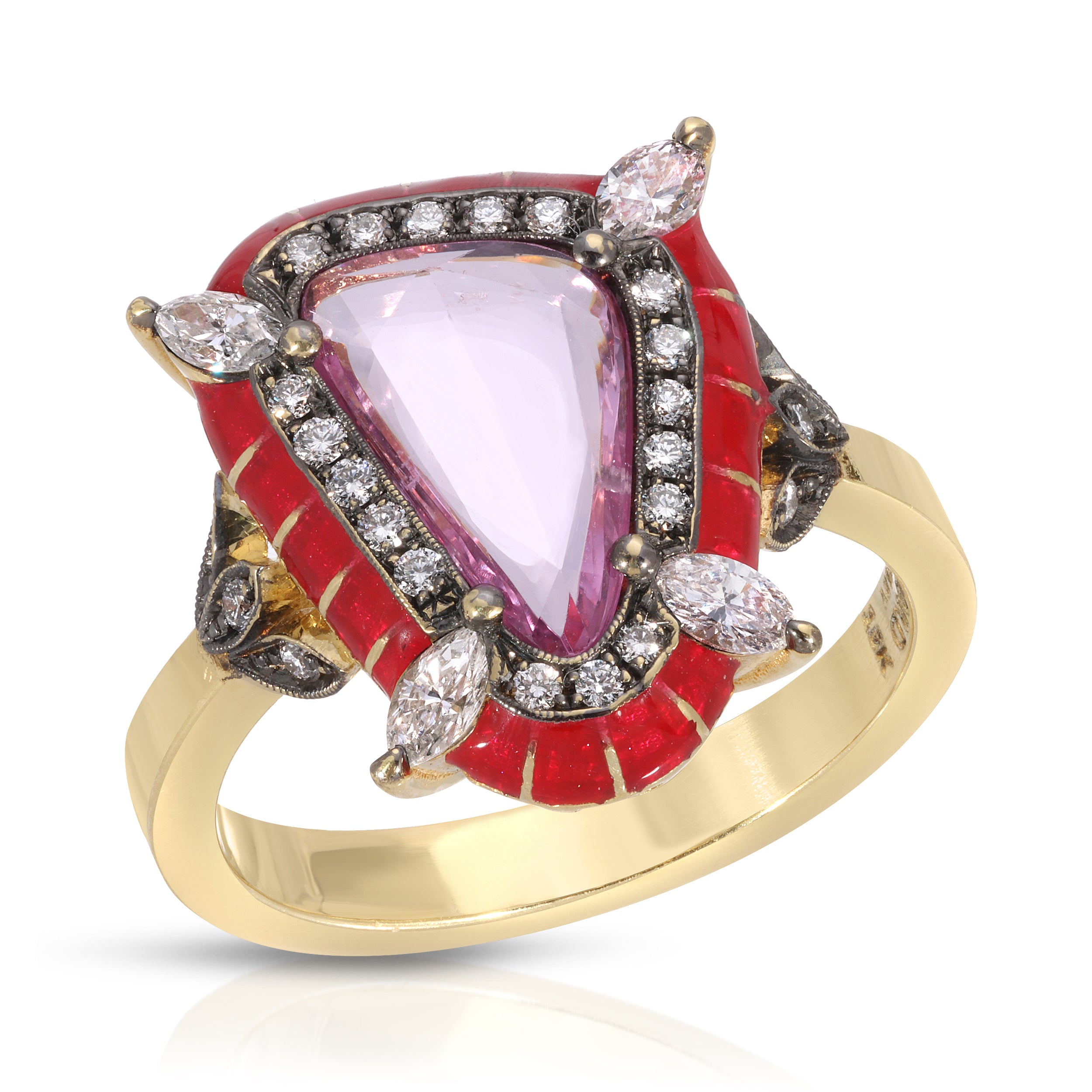 Princess-Cut Diamond Ring on Rock Candy