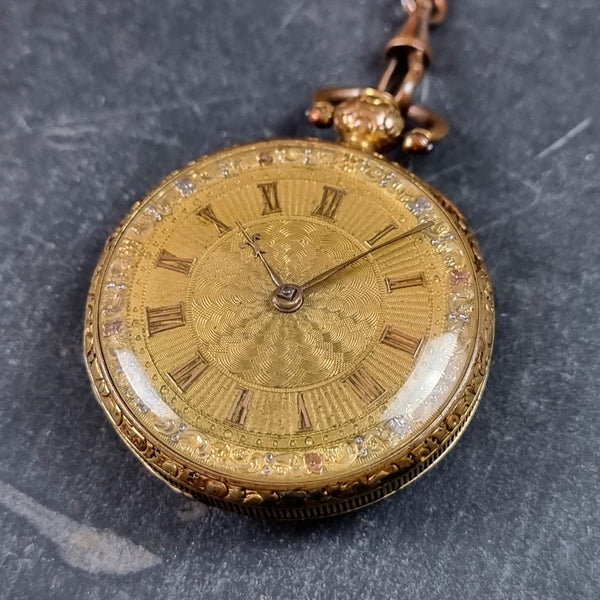 Charles Dickens's iconic pocket watch by esteemed 19th-century watchmaker William Tyas