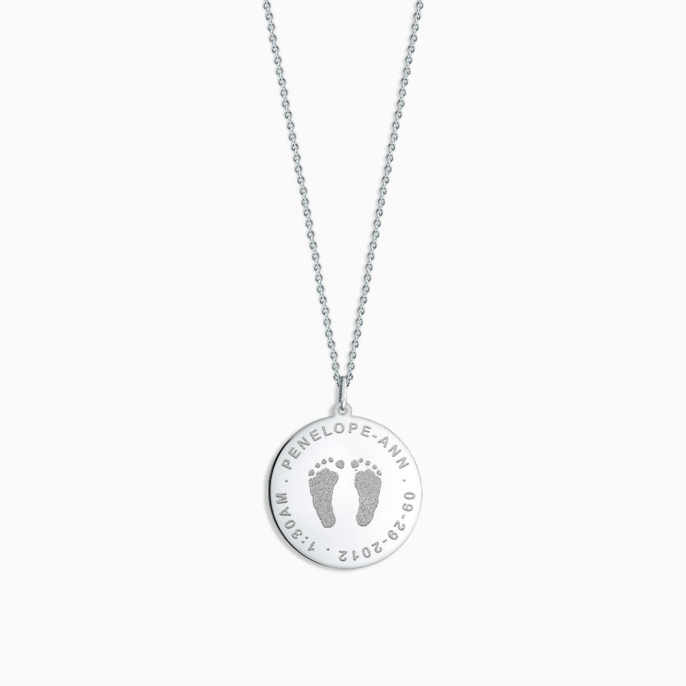Monogrammed Necklaces - Smith Wright and Company Sterling Silver 925