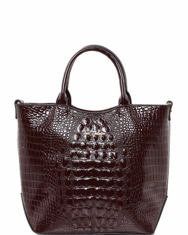 faux croc bag