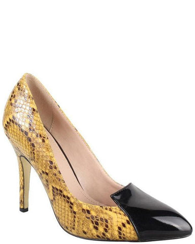 yellow snake shoes