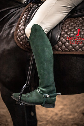 Amazona Dressage Green Suede