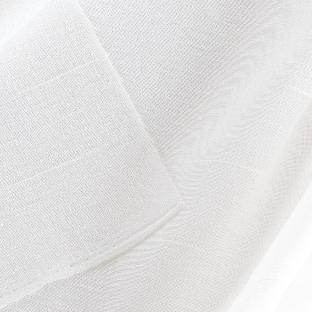 Della Sheer Fabric, Winter White – Tonic Living