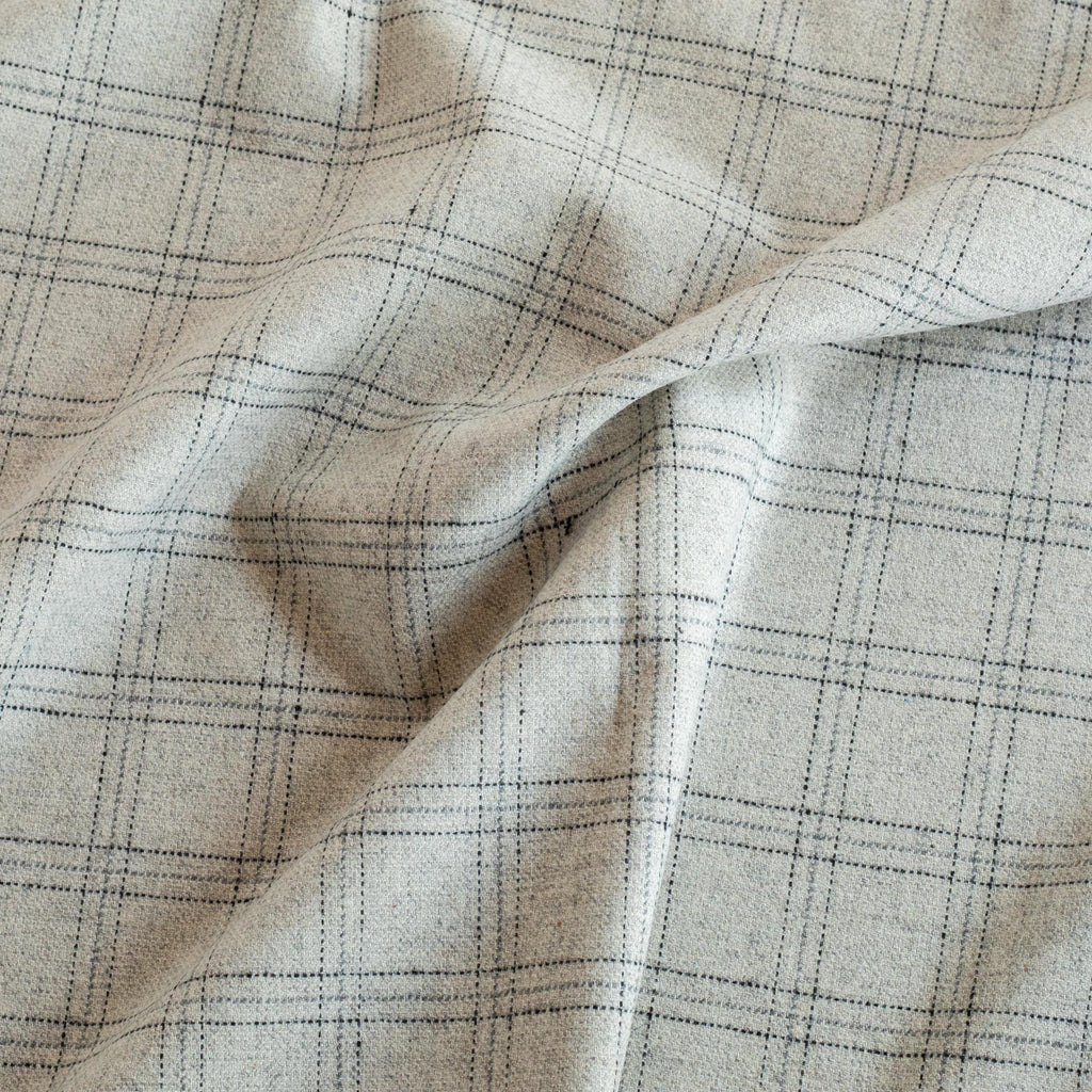 Dorset Plaid Fabric, Light Grey – Tonic Living