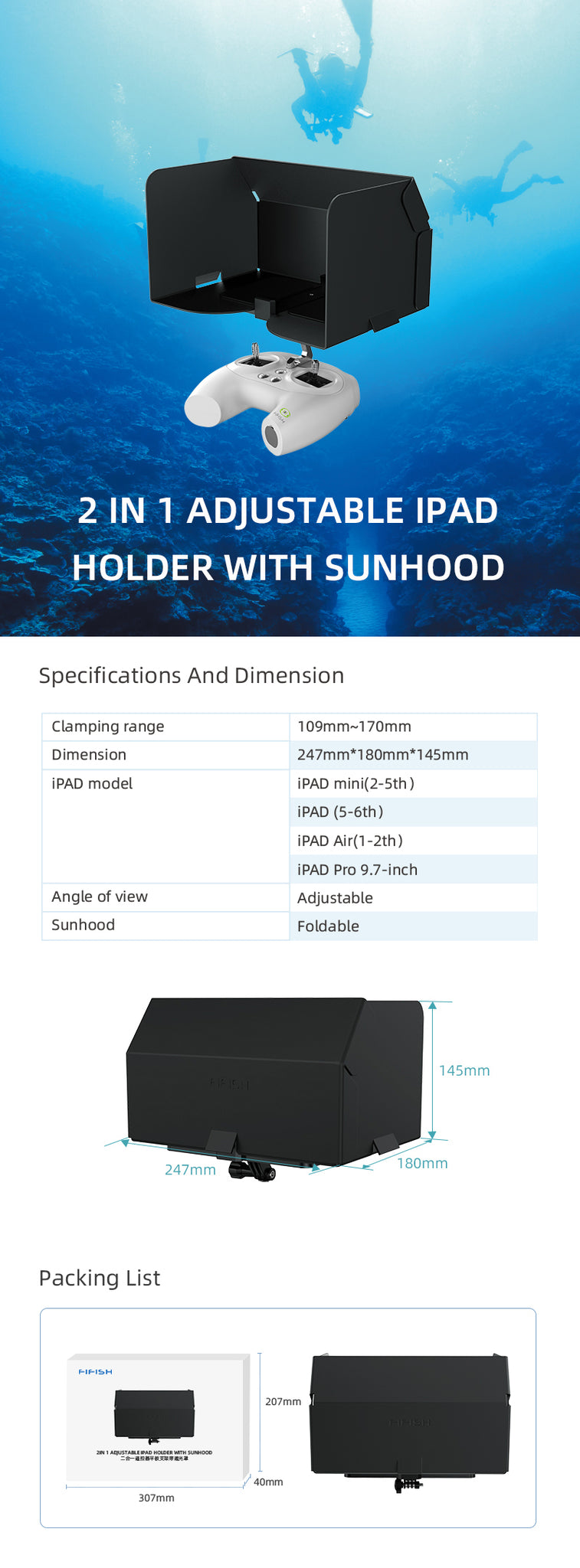 MaxStrata QYSEA Sunhood